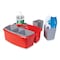 Storex Large Caddy with Sorting Cups, Red, 2PK 00981U02C - alternate 4